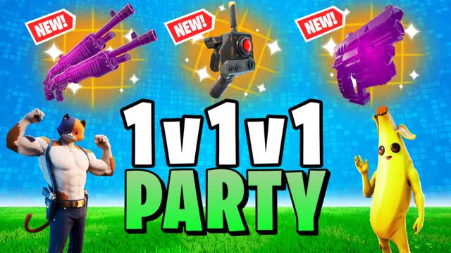 1V1V1 PARTY RELOAD 1V1 FFA
