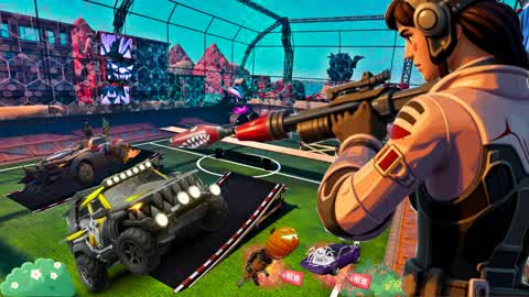 Rockets vs Cars Desert Blitz