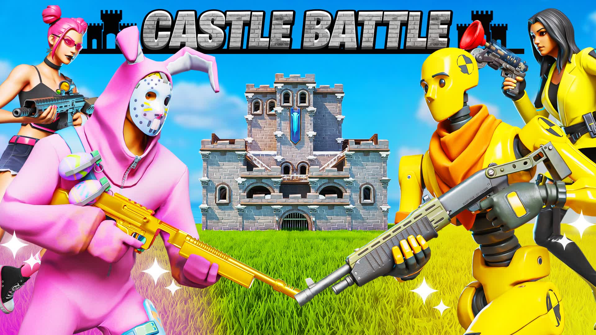 Castle Battle 2343-2949-0074 by iplaycreate - Fortnite Creative Map ...