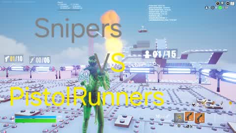 Sniper Vs Pistol Runners Christmas Event