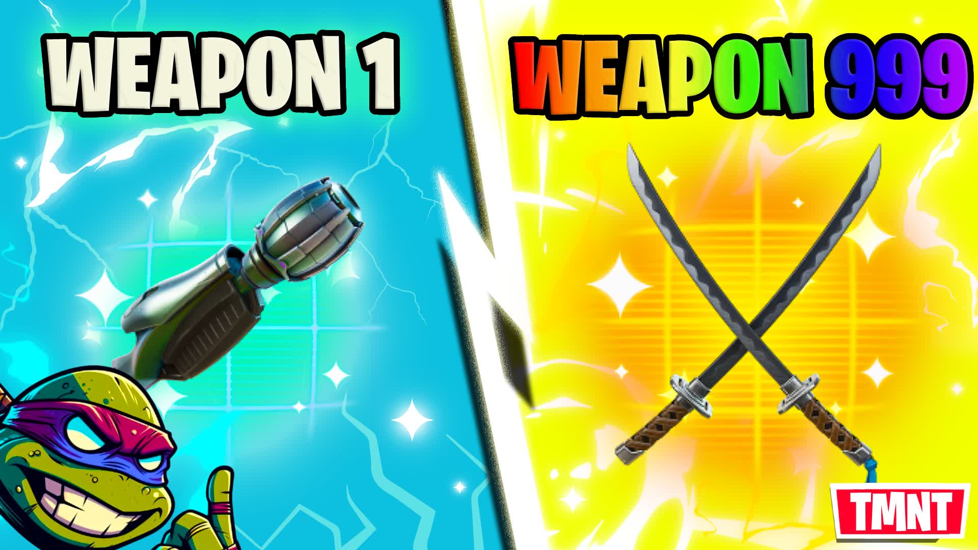 SUPER CHAOS⭐️TMNT 🐢 GUN GAME ONE SHOT🔫