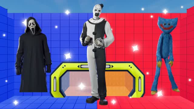 CRAZY MONSTERS RED VS BLUE 🔴🔵