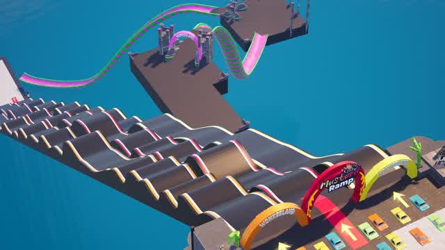 THE CRAZY MUSTARD RAMP - WONKEELAND🚗