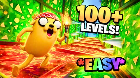 EASY +100 RAINBOW PARKOUR ⭐🌈