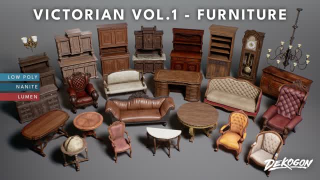 Victorian VOL.1 - Furniture
