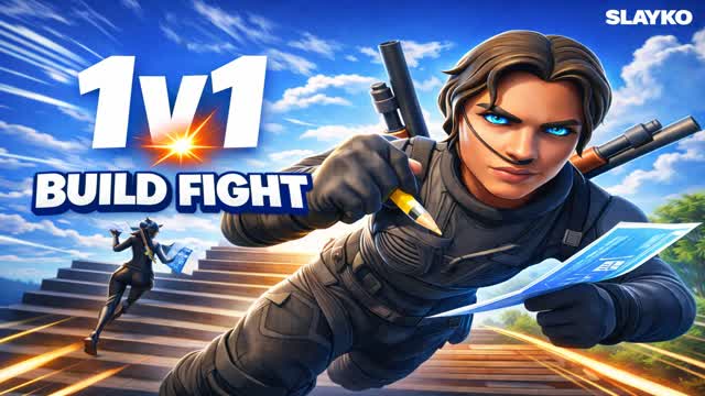 Crazy 1V1 Build Fight All weapons !!