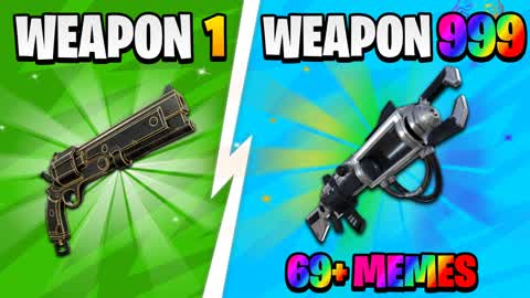 LEGENDARY🔥MEME GUN GAME🌵ONE SHOT🎯