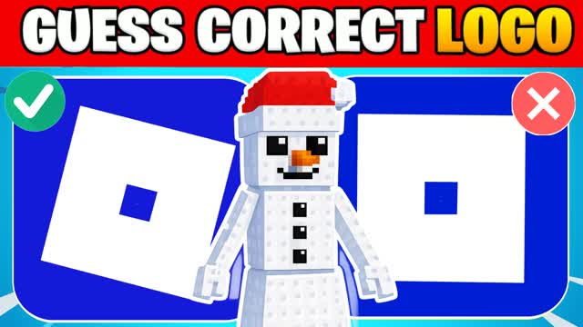 SNOWMAN VIBE GUESS THE LOGO 🔎 DEATHRUN