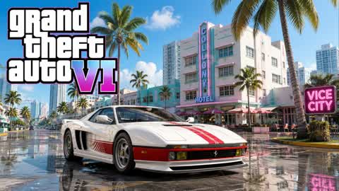 GRAND THEFT AUTO VI: VICE CITY 🌴🚗💀