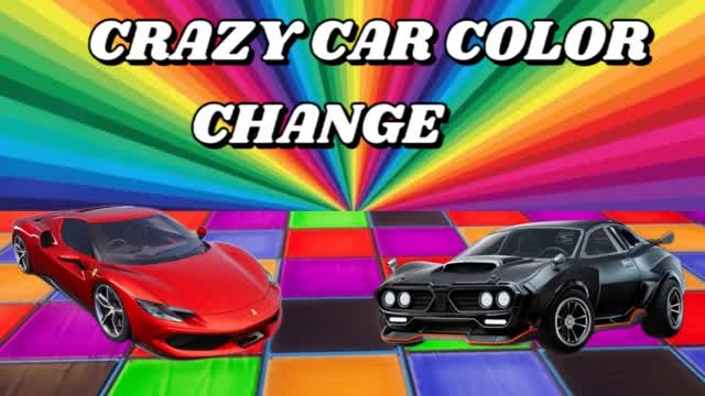 🚗CRAZY CAR COLOR CHANGE
