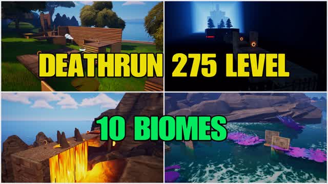 Deathrun 270 level - 10 biomes