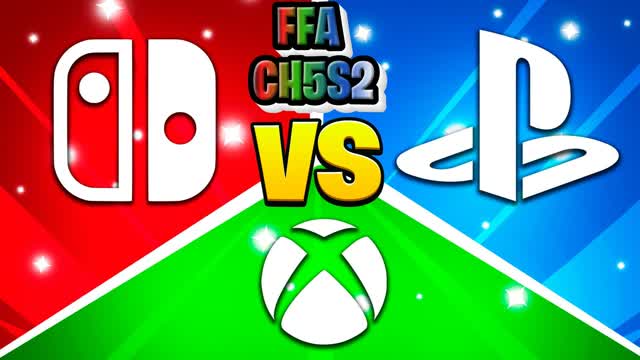 FFA SWITCH vs XBOX vs PLAYSTATION ❤️💚💙