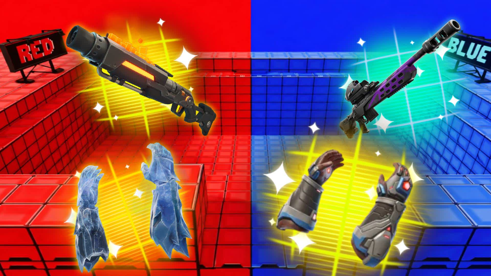 Super Crazy Red vs Blue 🔴🔵