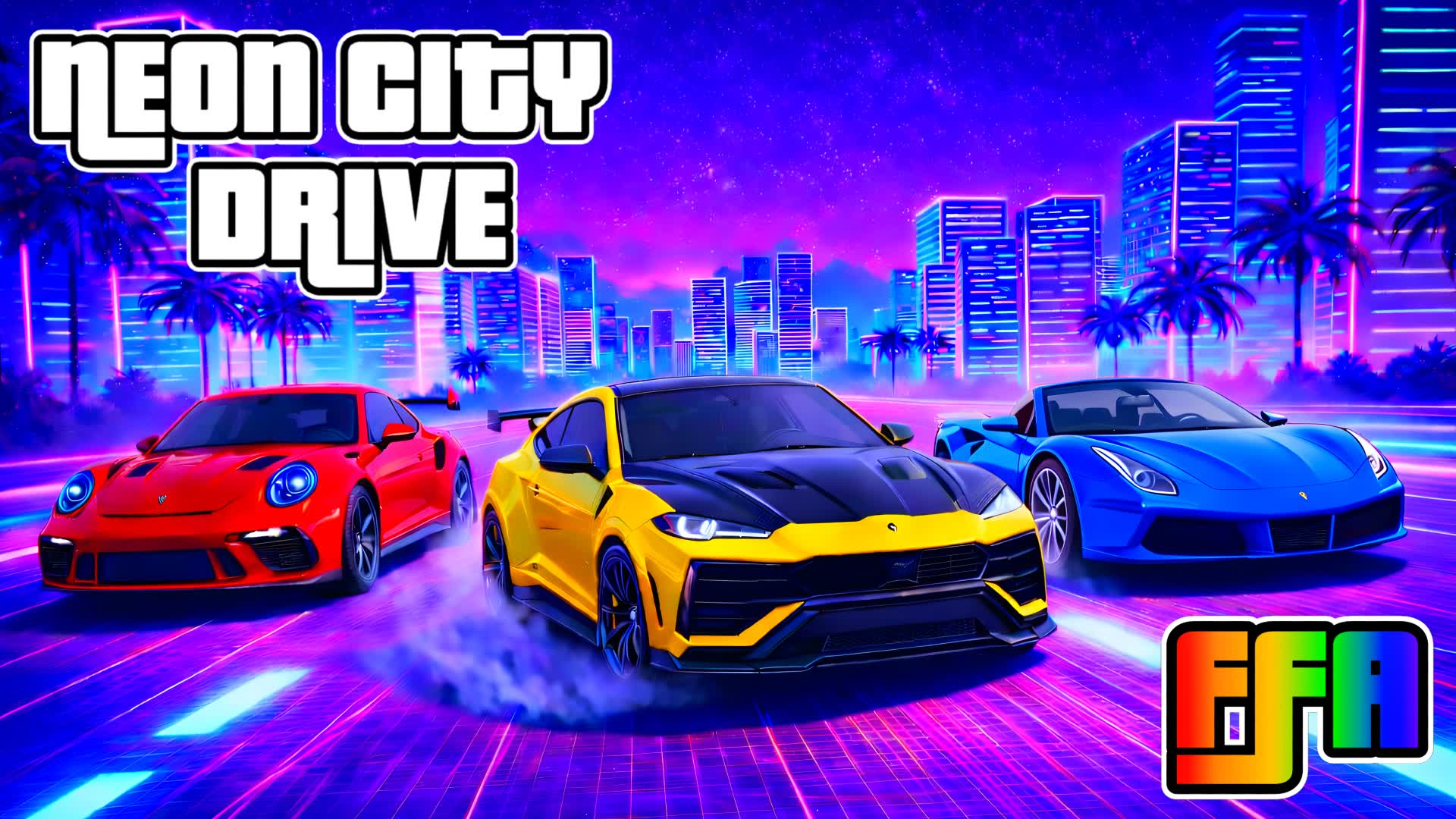 🌆 ネオンシティドライブFFA