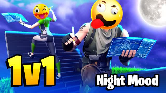 1V1 BUILD FIGHT (NIGHT MOOD)