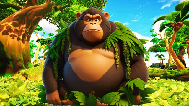 🐒CRAZY MONKEY ZONE WARS🤣