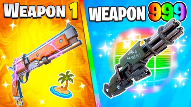 🌴TROPICAL  GUN GAME 🔫 ONE SHOT 🎯