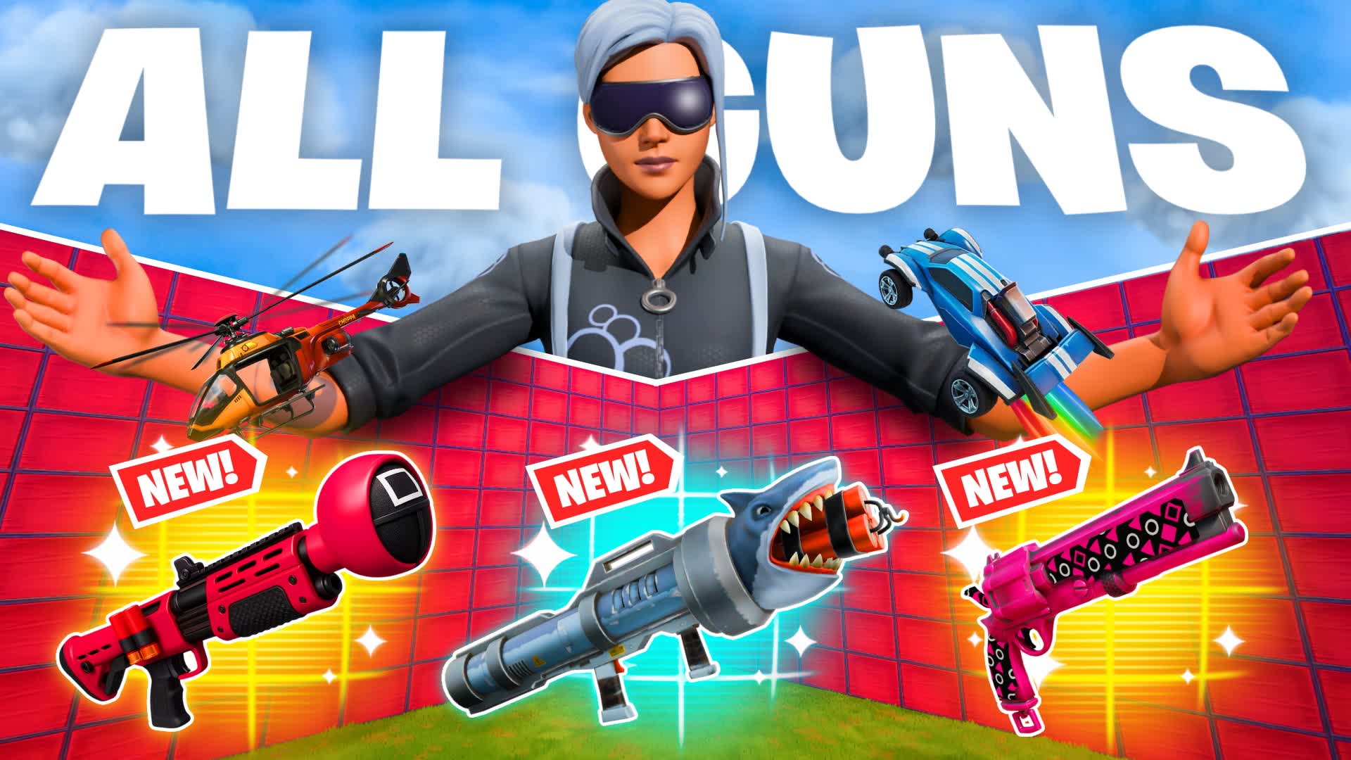 EXTREME 1V1 FFA - ALL GUNS & VEHICLES