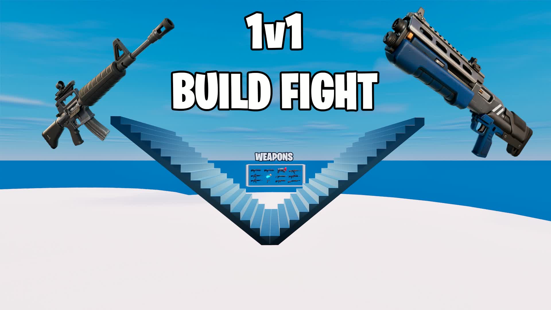 1V1 クリア ビルドファイト🤠