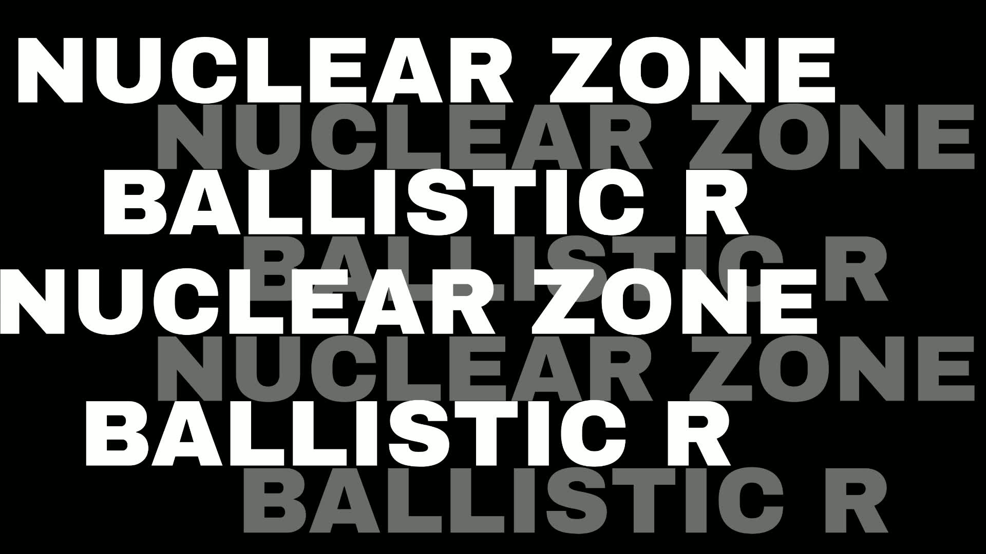 NUCLEAR ZONE BALLISTIC R