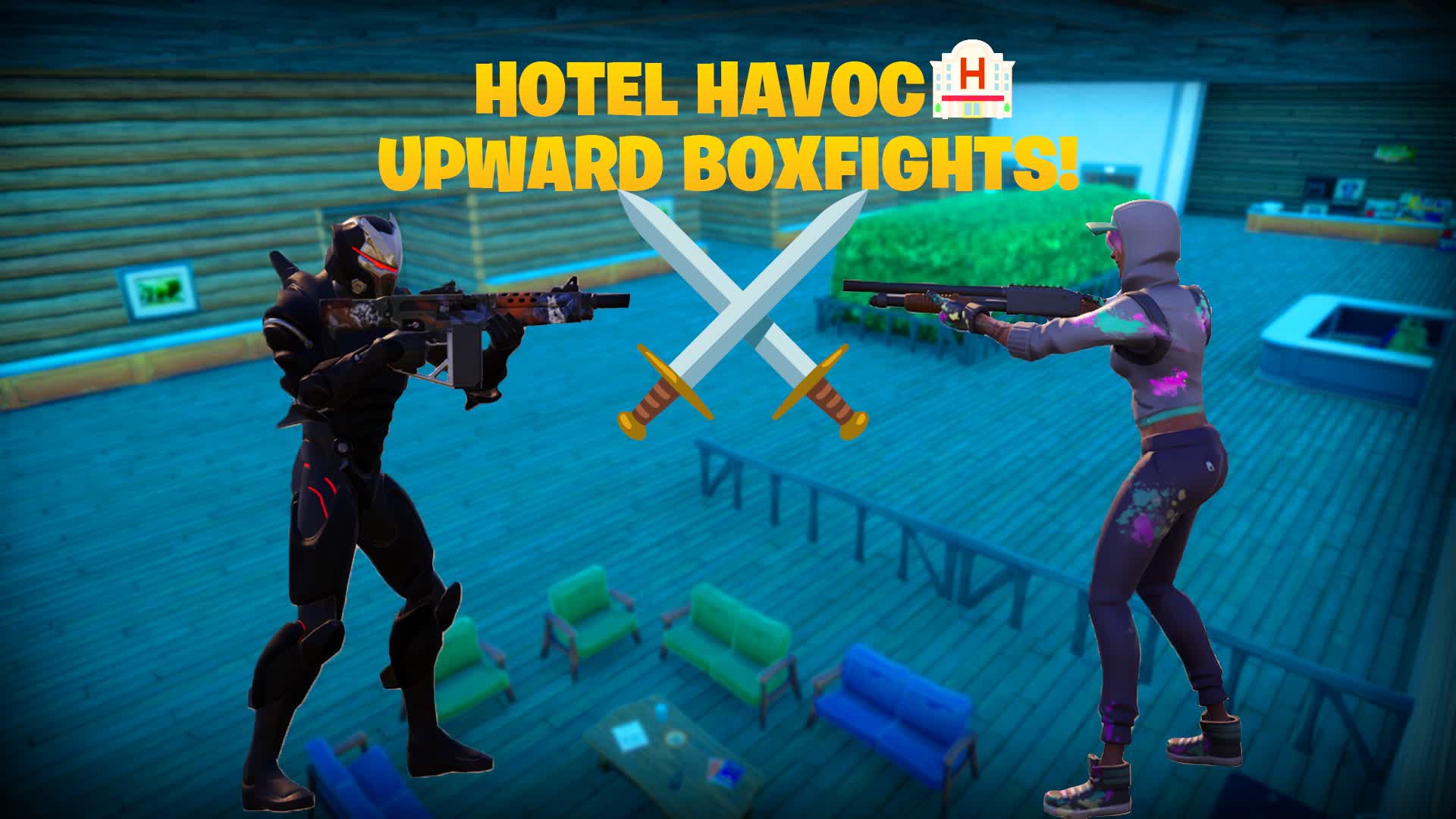 HOTEL🏨 HAVOC UPWARD BOXFIGHT⚔️ZONEWARS