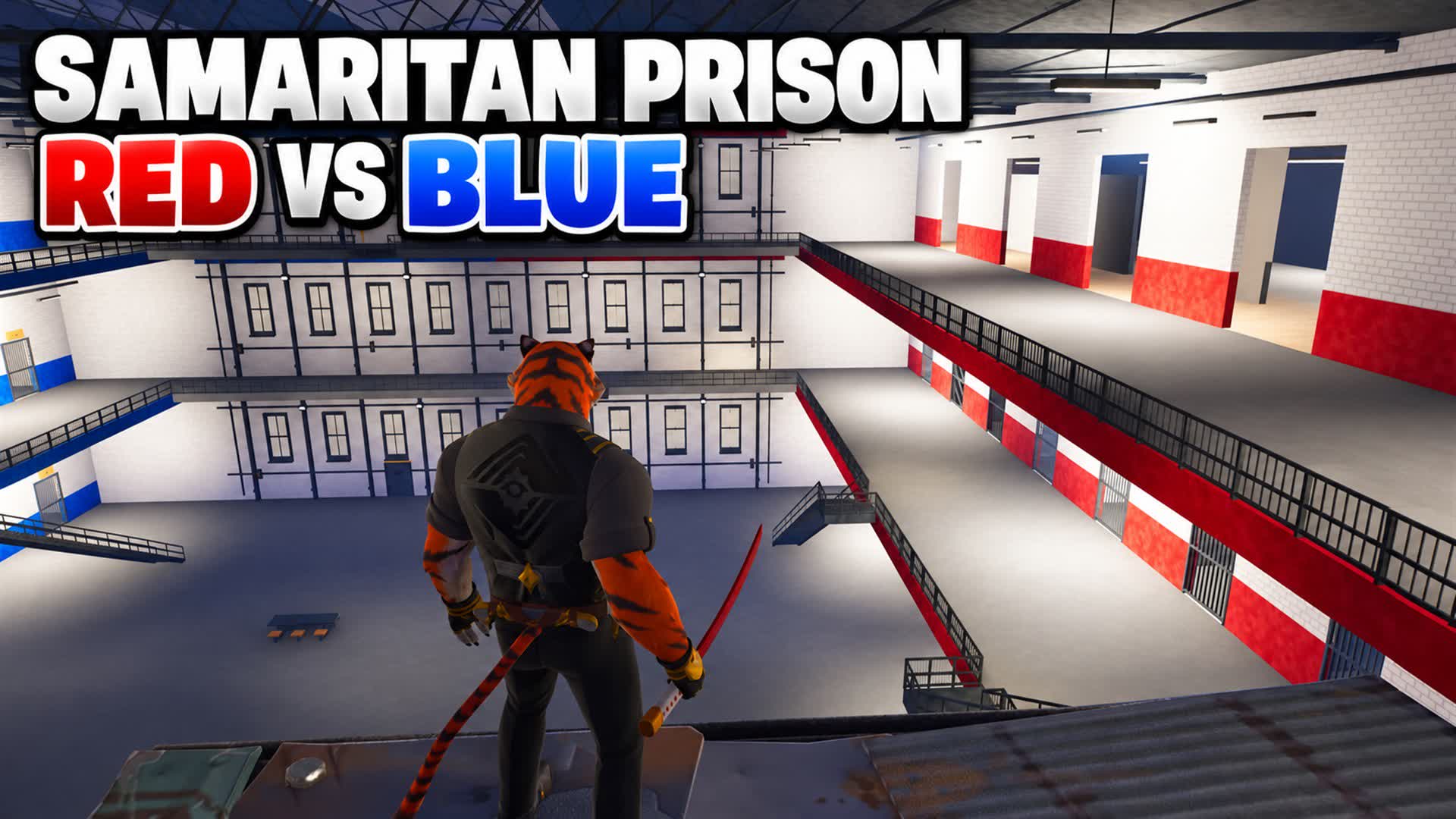 Samaritan Prison: Red vs Blue