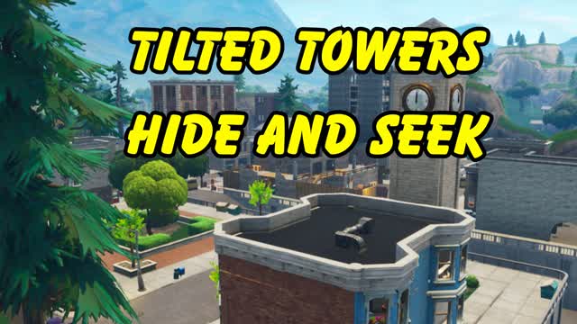 Tilted hide and seek