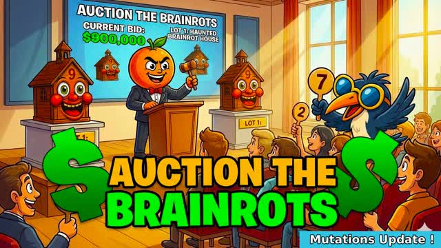 Auction the brainrots !