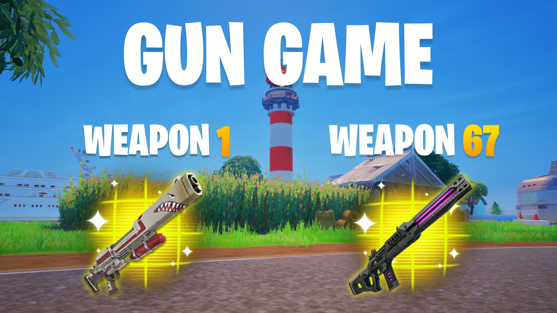 GUN GAME ONE SHOT [FAR ISLAND]