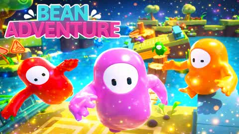 FALL GUYS✨BEAN ADVENTURE✨OBBY PARKOUR