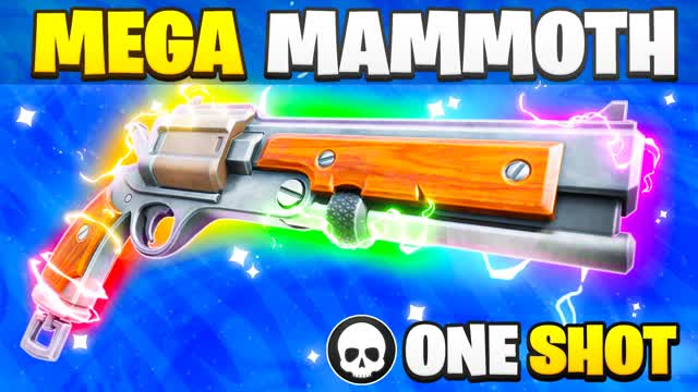 MEGA MAMMOTH PISTOL ONLY 🎯 ONE SHOT