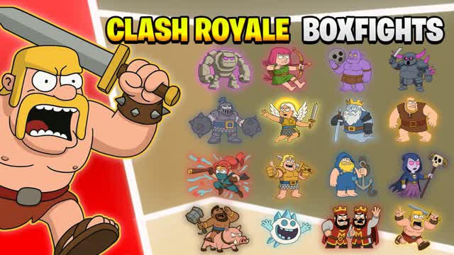 👑 CLASH ROYALE BOXFIGHT 📦 16+ POWERS
