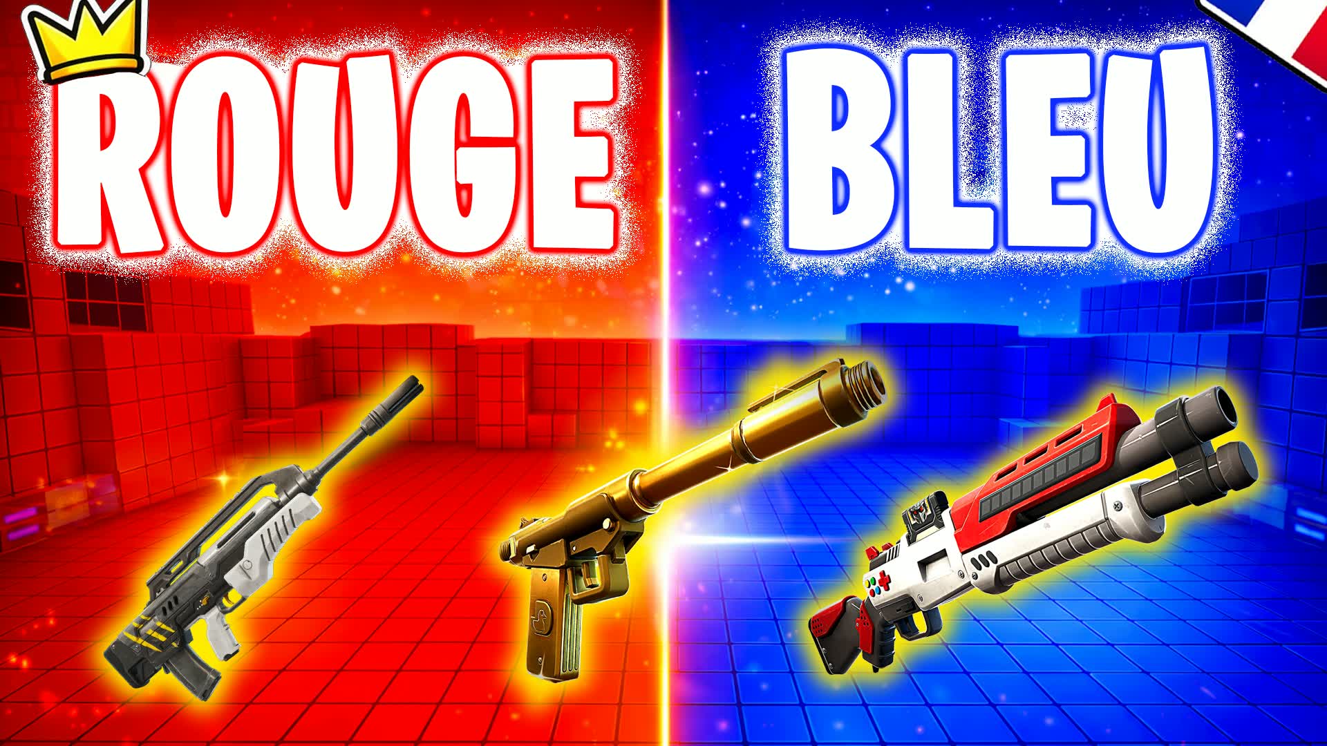 Rouge vs Bleu 🔴🔵