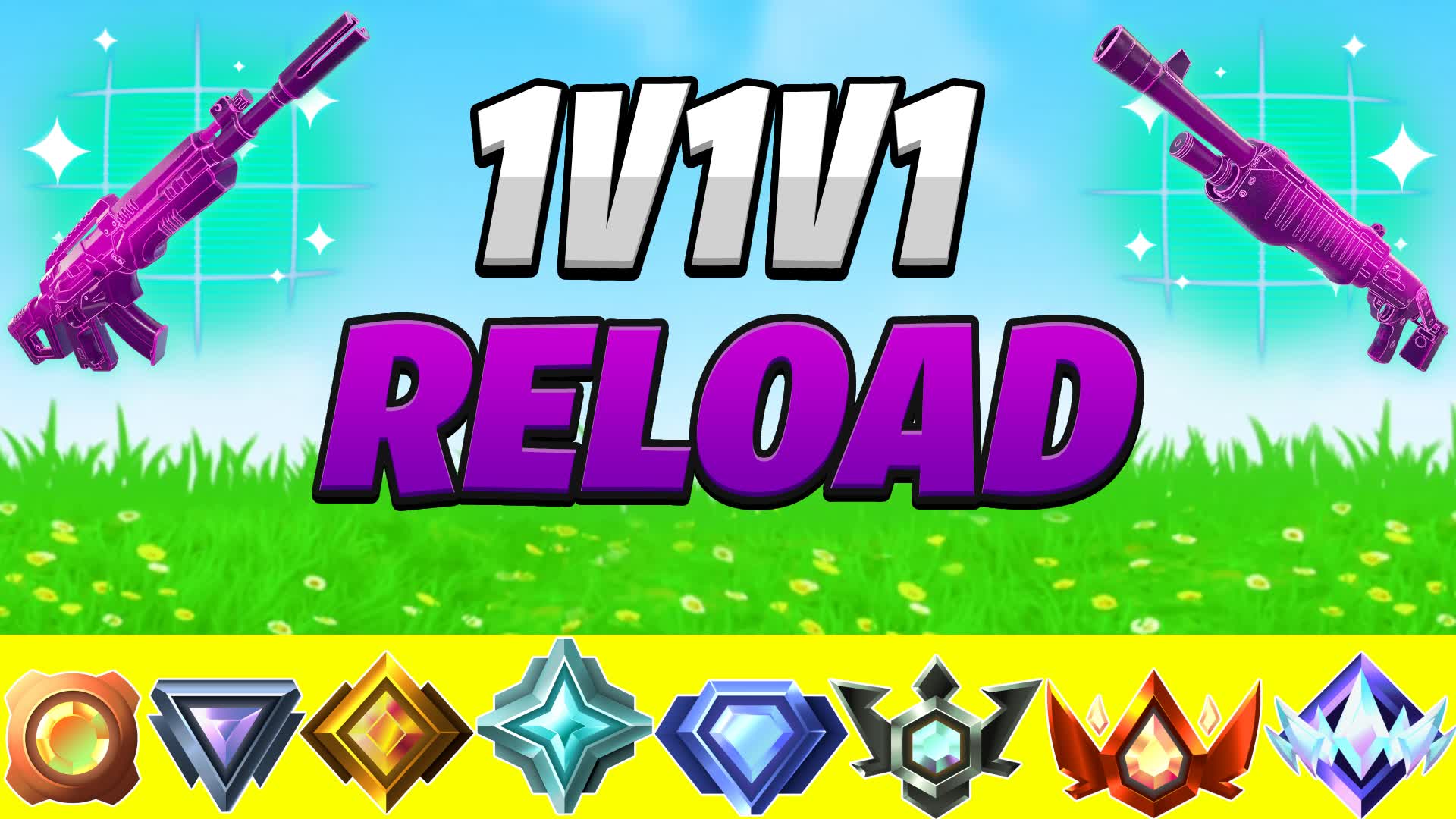 1v1v1 RANKED RELOAD FREE FOR ALL SUPER
