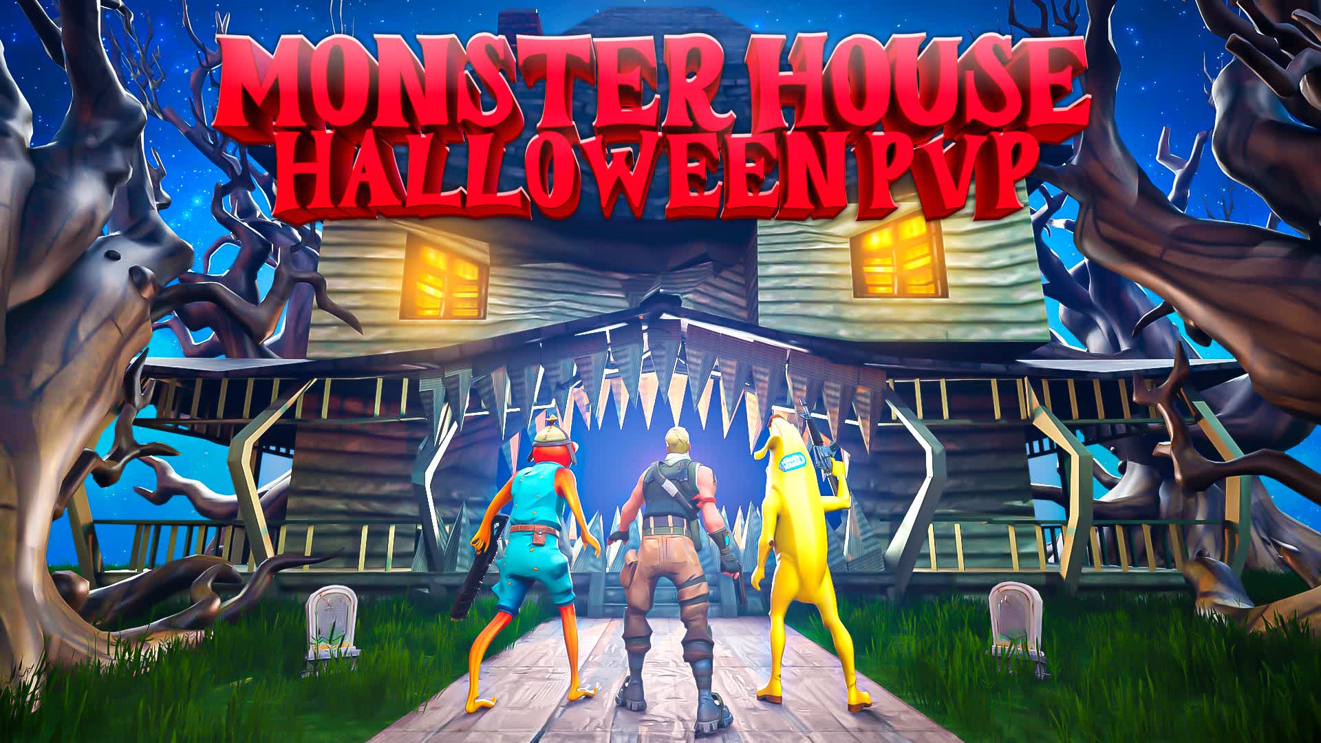 MONSTER HOUSE HALLOWEEN PVP 🎃