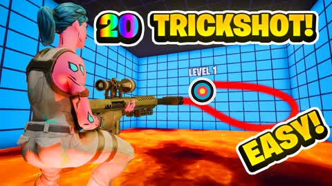 🎯 TRICKSHOT PARKOUR 20+ - FIRST PERSON
