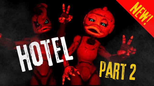 😱🐥HOTEL TERROR PART 2 [HORROR] CO-OP