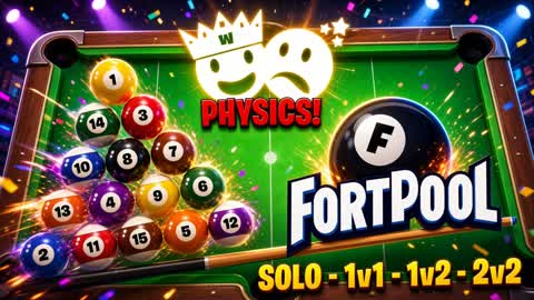 FORTPOOL 🎱 8 BALL POOL BILLIARDS PARTY