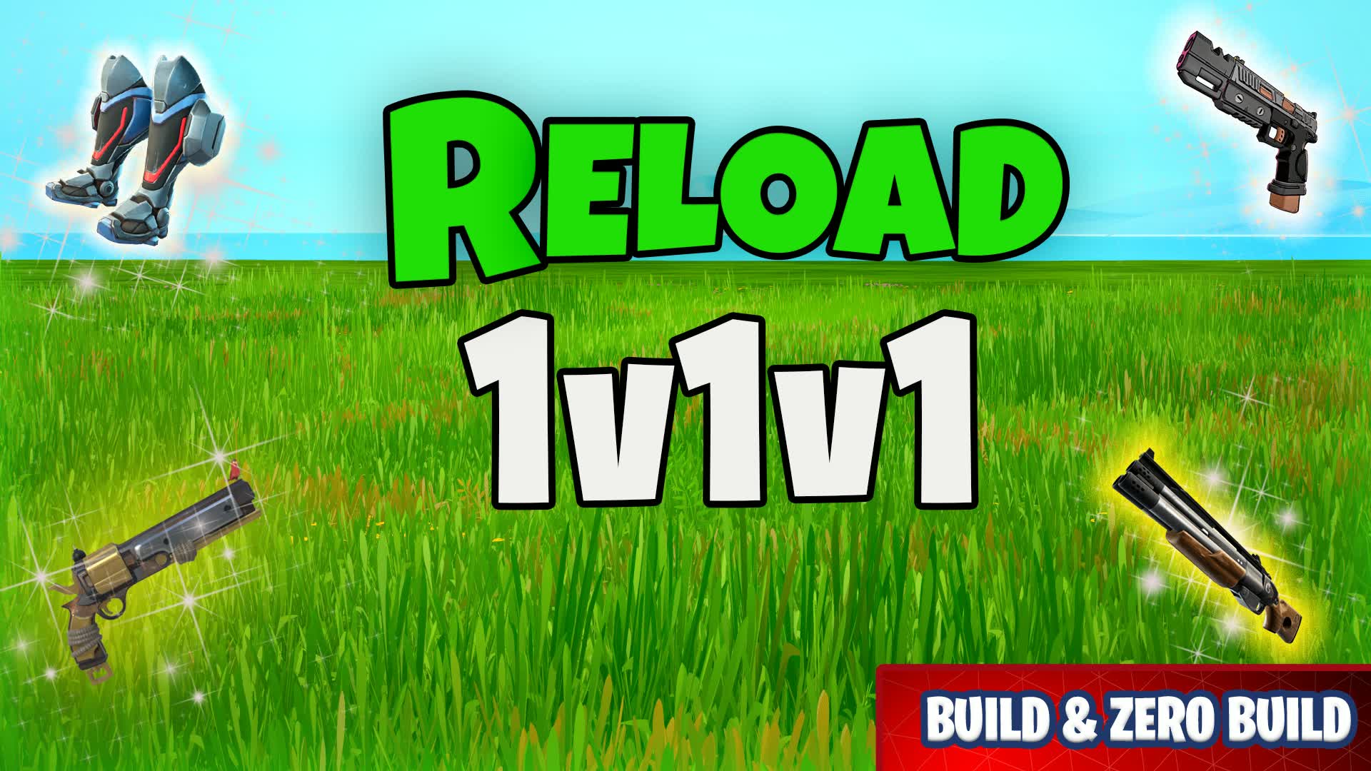 1v1v1 (Build & Zero Build)