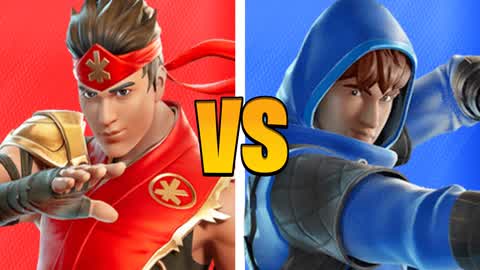 NINJA RED VS BLUE