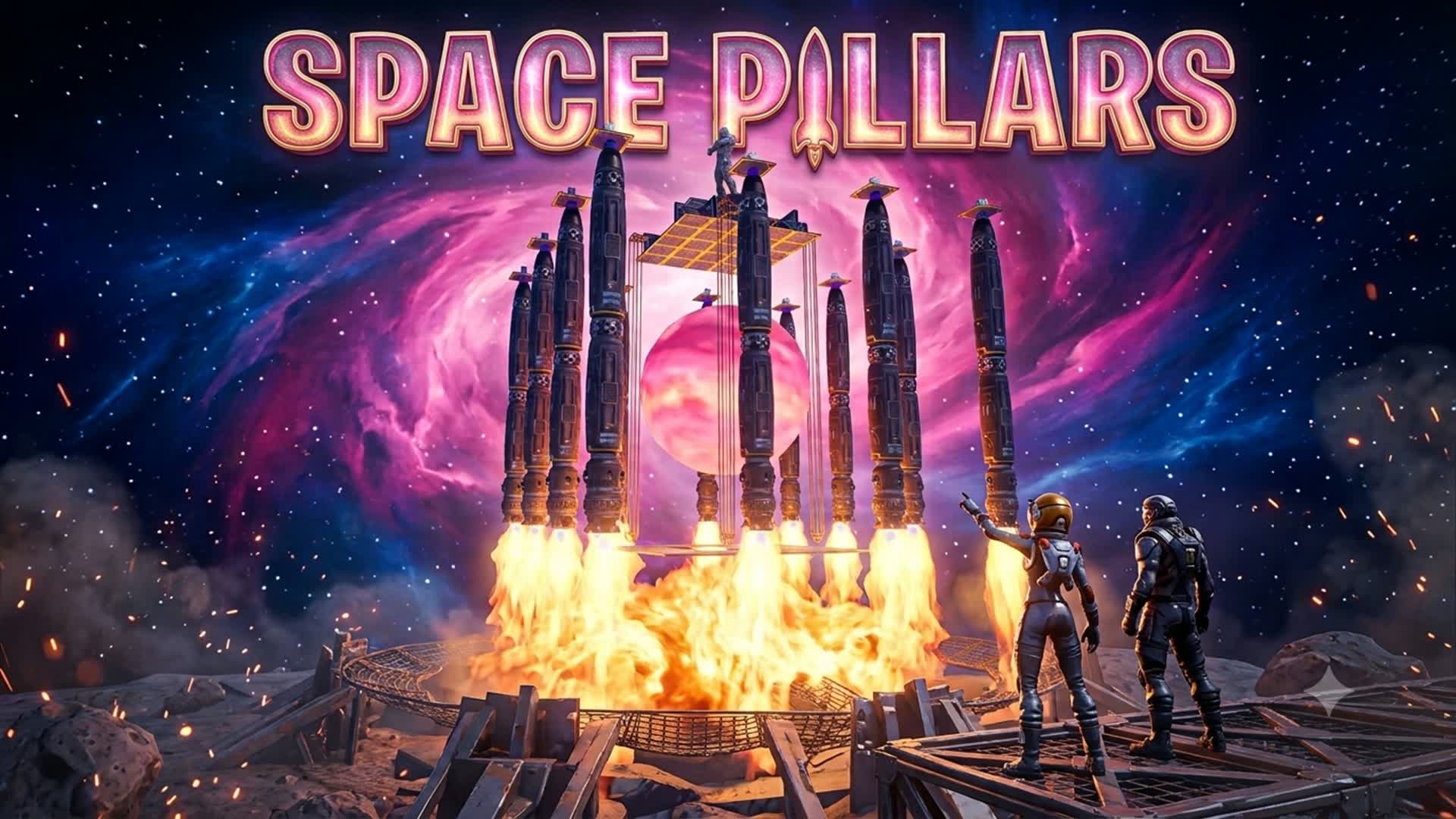 Diamond Space Pillars