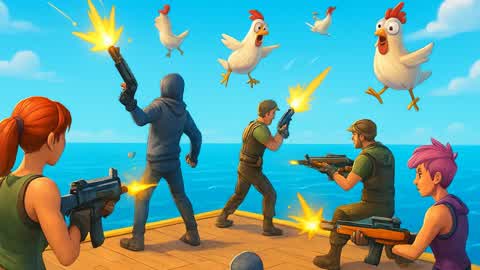 Chicken Hunt Gun Game