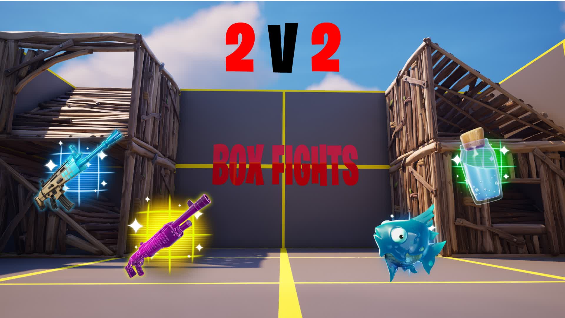 BOX FIGHTS - 2V2 - FREE FOR ALL