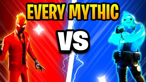 EVERY MYTHIC RED VS BLUE 🔴🔵