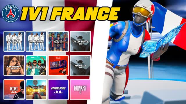 🇫🇷 FRANCE 1v1 BUILD FIGHT MUSIC