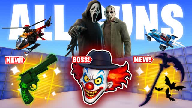 INFINITY 1V1 FFA - ALL GUNS & CARS