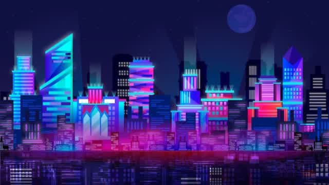 FREE BUILD - NIGHT CITY 🌆 EC
