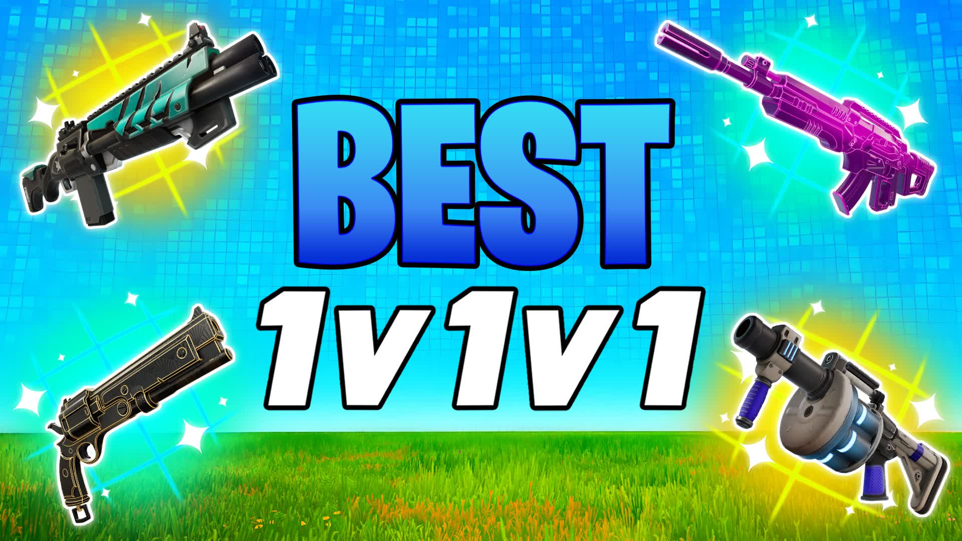 1v1 1v1v1 BEST Realistics Zone Wars FFA