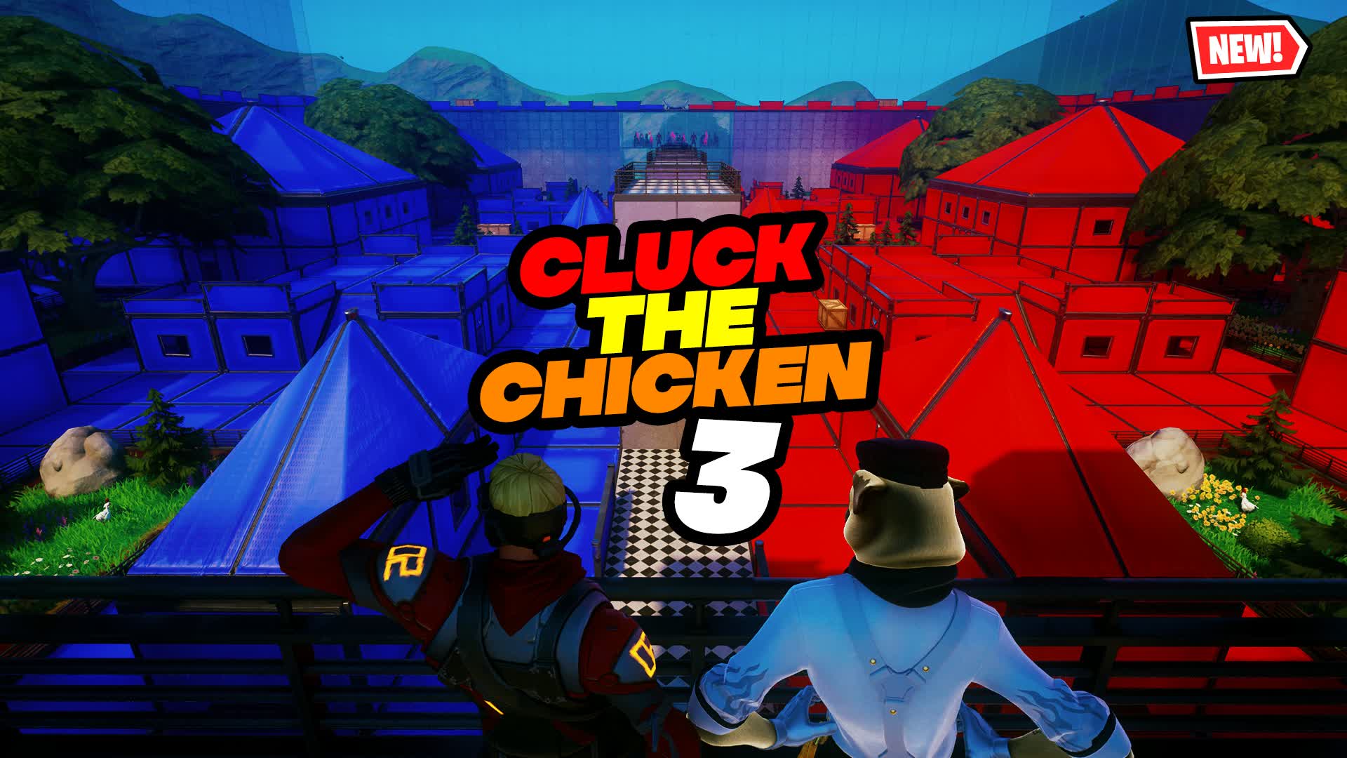 チキンを鳴らせ 3: レッド vs ブルー 🐔