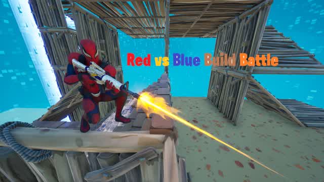 Red vs Blue Build Battle with Storms